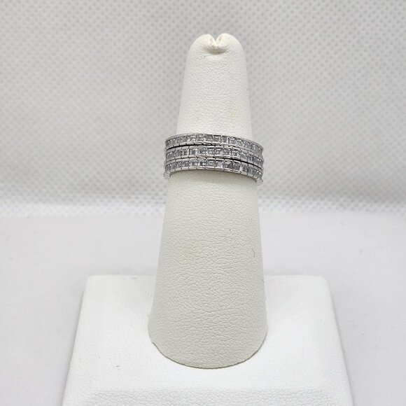 Jewelry - Brand New Sterling Silver 925 3pcs Gemstones Ring